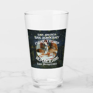 Czar Rue Liar Trump Republican Party USA America Glass