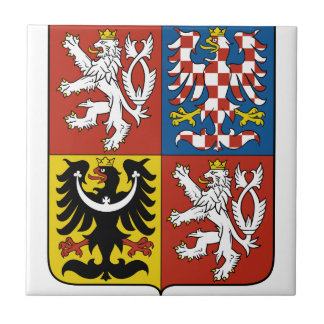 Czech Coat Of Arms Tile