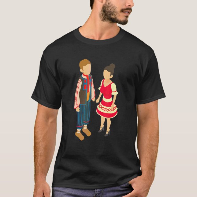 Czech Days Folk Dance T-Shirt (Front)