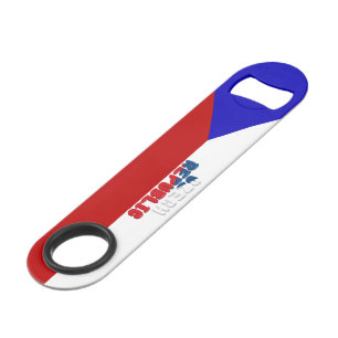 Czech flag bar key