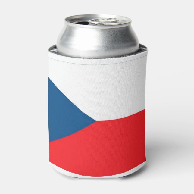 CZECH FLAG CAN COOLER (Can Front)