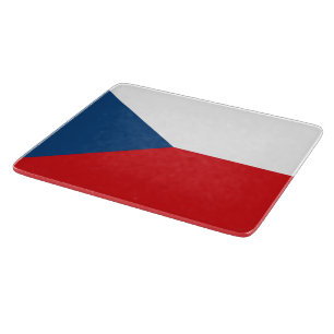 Czech Flag Cutting Board