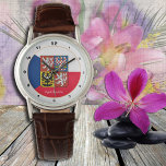 Czech Flag & Czech Republic fashion / Emblem Watch<br><div class="desc">WATCH: Czech Republic,  Emblem & Czech Flag fashion design - love my country,  travel,  holiday,  country patriots / sports fans</div>