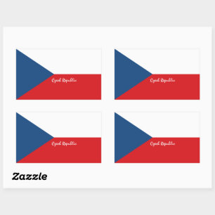 Czech flag& Czech Republic fashion stickers /sport