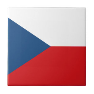 Czech Flag Tile