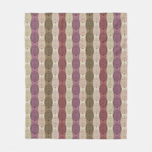Czech Folk Art Easter Eggs Fleece Blanket