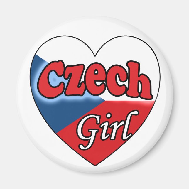 Czech Girl Magnet (Front)