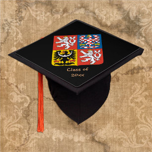 Czech Graduate & Czechia students / University Graduation Cap Topper
