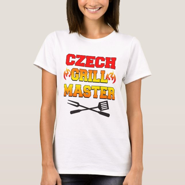 Czech Grill Master T-Shirt (Front)