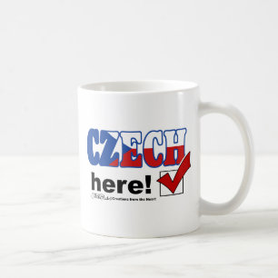 Czech Here (light) Coffee Mug