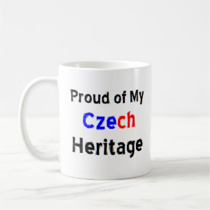 czech heritage coffee mug