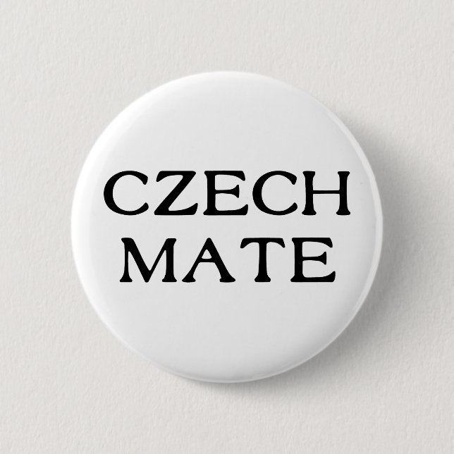 Czech Mate 2 Inch Round Button (Front)