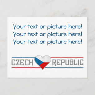 CZECH postcard - customize!
