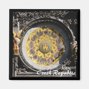 Czech, Prague - Astronomical Clock (Magnet) Magnet