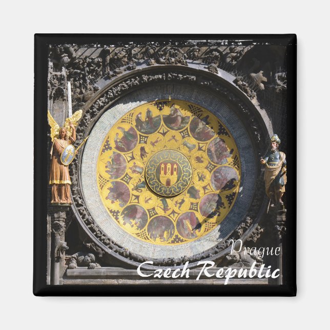 Czech, Prague - Astronomical Clock (Magnet) Magnet (Front)