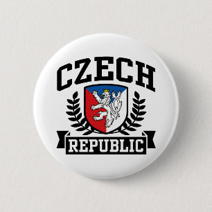 Czech Republic 2 Inch Round Button