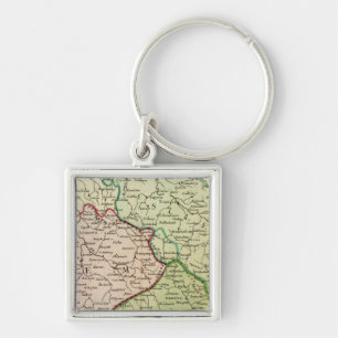 Czech Republic and Poland Keychain