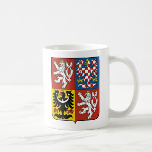 Czech Republic Coat of Arms detail Coffee Mug