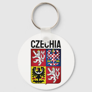 Czech Republic coat of arms Keychain
