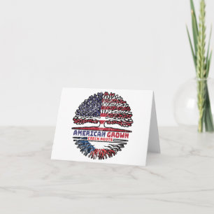 Czech Republic Czech US American USA United States Card