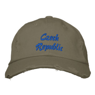 Czech Republic Embroidered Hat
