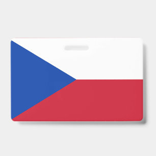 Czech Republic flag Badge