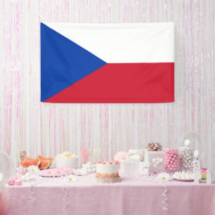 Czech Republic flag Banner