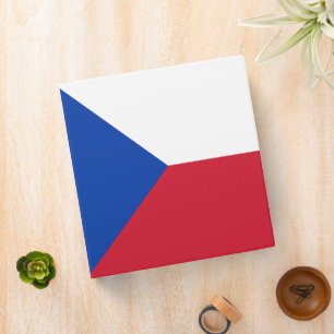 Czech Republic flag Binder