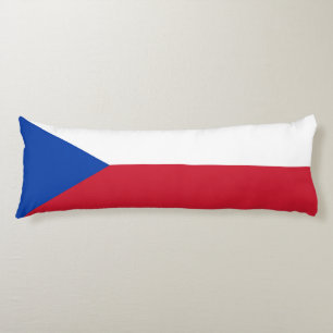 Czech Republic flag Body Pillow