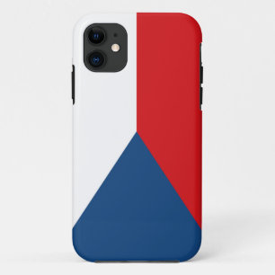 Czech Republic Flag iPhone 11 Case