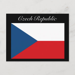 Czech Republic Flag - Ceska Republika Postcard