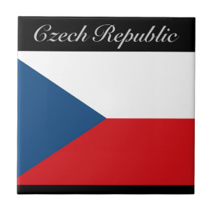 Czech Republic Flag - Ceska Republika Tile
