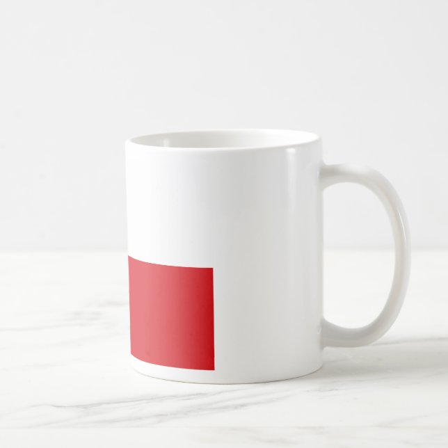 Czech Republic Flag Coffee Mug (Right)