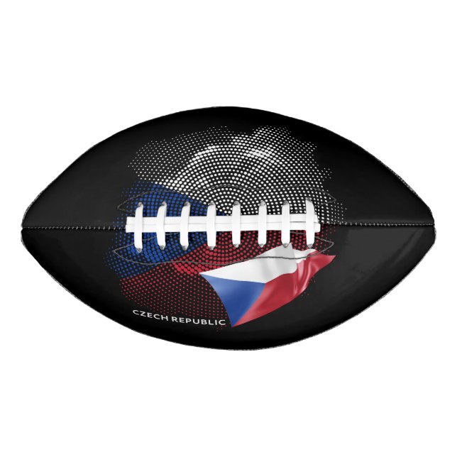Czech Republic flag Football (Front)