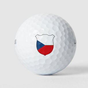 Czech Republic Flag Grand Patriotic Golf Balls