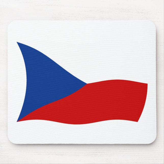 Czech Republic Flag Mousepad (Front)