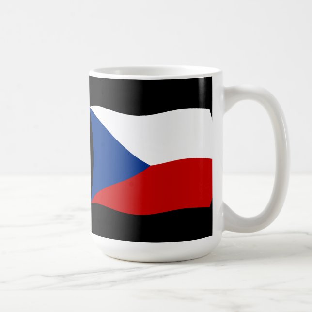 Czech Republic Flag Mug (Right)
