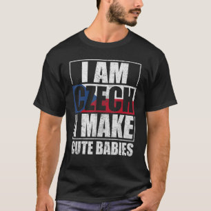 Czech Republic Flag Proud Czechs Men & Women T-Shirt