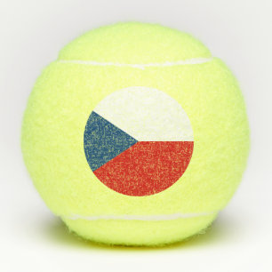 Czech Republic Flag Tennis Balls