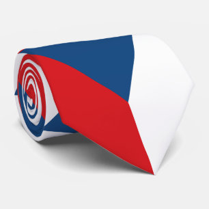 Czech Republic Flag Tie