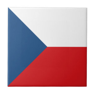 Czech Republic Flag Tile