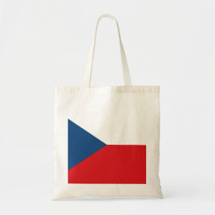 Czech Republic Flag Tote Bag