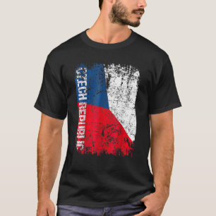 CZECH REPUBLIC Flag Vintage Distressed CZECH REPUB T-Shirt