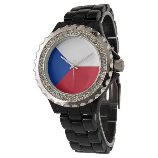 Czech Republic flag Watch (Angled)
