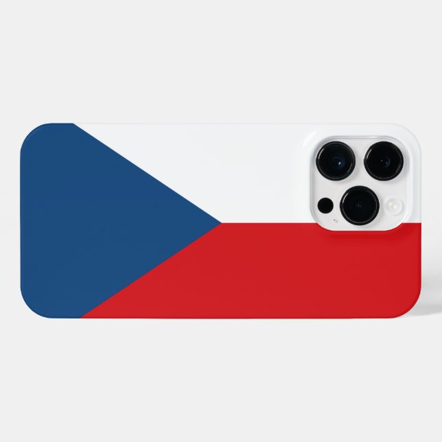 Czech Republic iPhone Case (Back Horizontal)