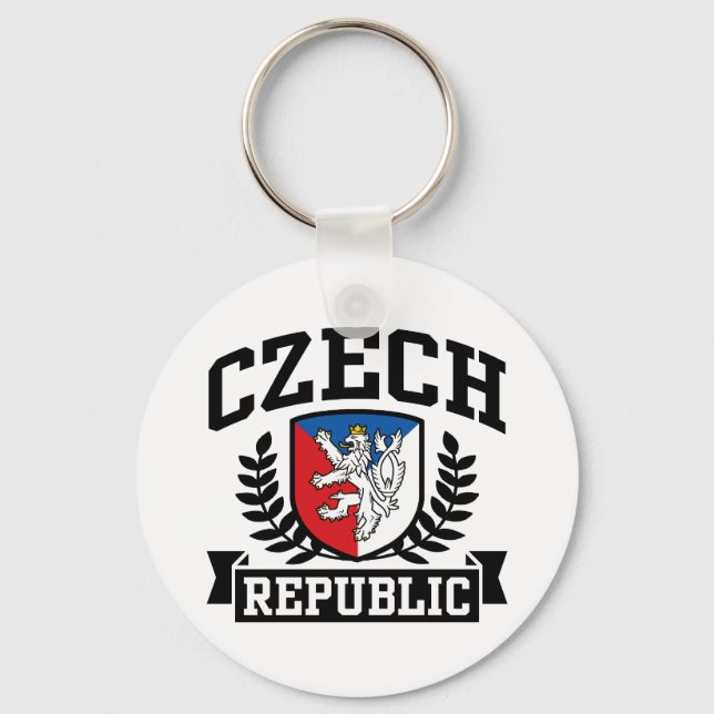 Czech Republic Keychain (Front)