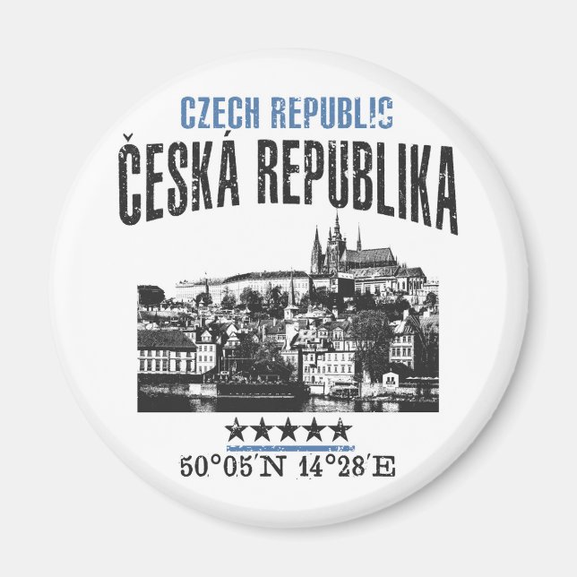 Czech Republic Magnet (Front)