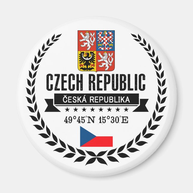 Czech Republic Magnet (Front)