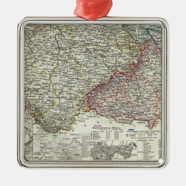 Czech Republic Metal Ornament (Front)