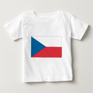 Czech Republic National Flag Baby T-Shirt